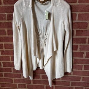 NWT Moth by Anthropology Cream Women's Sweater size medium